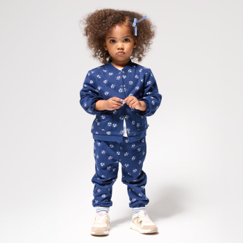 دبدوب زهري من قماش الميلتون للطفلة الرضيعة